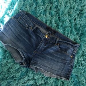 juniors juicy couture sz 30 denim cut off shorts